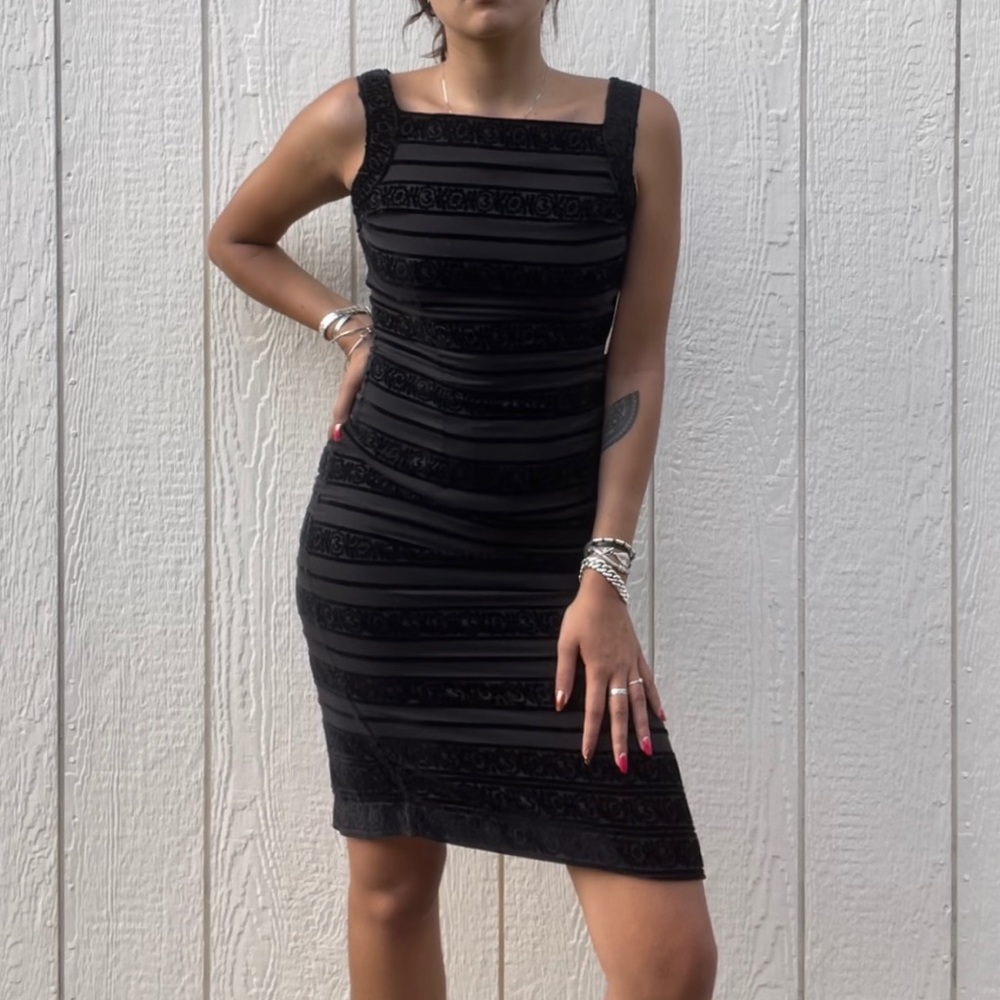 Velvet Burnout Dress Coldwater Creek